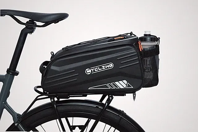 Bicycle Rear Rack Bag 9L Waterproof Pannier Trunk Saddle Storage Bike Seat