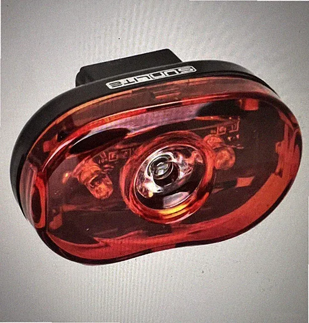 Cross/MTB/Road/BMX Bicycle Light SunLite Rear Tl-L330 3 LED .5-Watt
