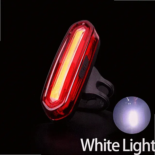 Cycling Tail Light Outdoor Highlight USB Charging Mountain Led Warning Bike Ligh