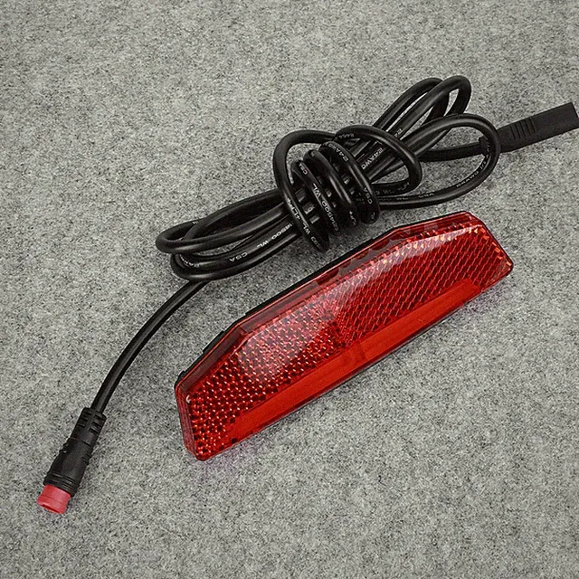 Electric Tail Light 6V-60V E-bike Tailight LED Warning Light Waterproof