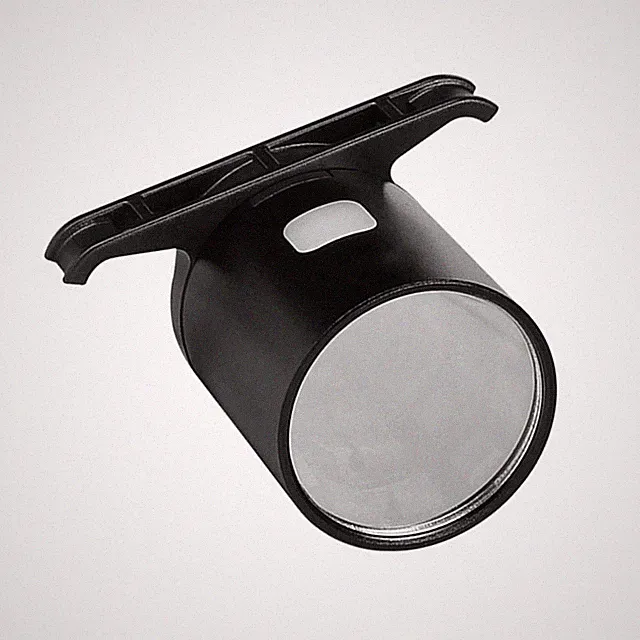 Small and Lightweight Bike Taillight 3.5x3.2cm for Secure Fit on Seatpost