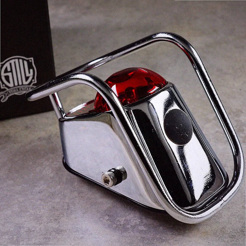 Still Vintage bicycle LED Classic rear Bicycle rear light steel city road bike