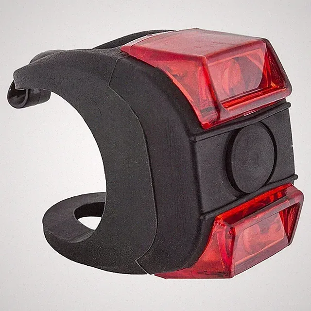 Sunlite TL-L220 Lightweight and Durable ‎Cycling OmniGrip Tail Light - Red