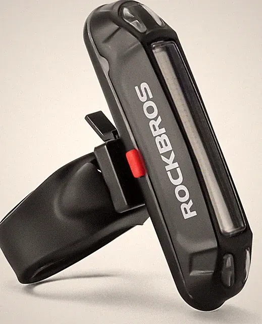 USB Rechargeable LED Bike Tail Light 6 Modes IPX4 for Night Riding
