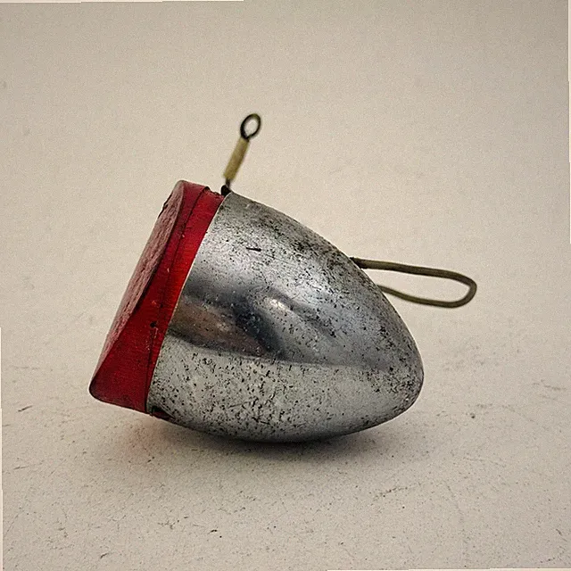 Vintage Teardrop Red Tail Light Lamp Bicycle K10705 Chrome W. Germany S03